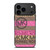 MICHAEL KORS PINK STRIP LOGO iPhone 17 Pro Max Case Cover