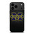 MICHIGAN WOLVERINES METAL LOGO iPhone 17 Pro Max Case Cover