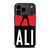 MUHAMMAD ALI BOXER SILHOUETTE iPhone 17 Pro Max Case Cover