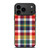 PIXELIZED TARTAN PATTERN iPhone 17 Pro Max Case Cover