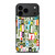 RETRO ALPHABET GREEN COLLAGE iPhone 17 Pro Max Case Cover