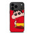SHIN CHAN RED MINIMALIST iPhone 17 Pro Max Case Cover