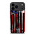 USA FLAG AMERICAN BASEBALL BLACK WHITE iPhone 17 Pro Max Case Cover