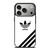 ADIDAS LOGO WHITE CLASSIC STRIPES iPhone 17 Pro Case Cover