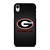UNIVERSITY GEORGIA CARBON SYMBOL iPhone XR Case Cover