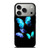BLUE BUTTERFLY ART iPhone 17 Pro Case Cover