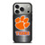 CLEMSON TIGERS METAL LOGO iPhone 17 Pro Case Cover
