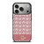 COACH NEW YORK LOGO PINK EMBLEM PATTERN iPhone 17 Pro Case Cover