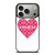 COACH NEW YORK PINK HEART iPhone 17 Pro Case Cover