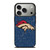 DENVER BRONCOS BROKEN LOGO iPhone 17 Pro Case Cover