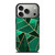 EMERALD AND COPPER GEOMETRIC PATTERN iPhone 17 Pro Case Cover