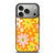 FLOWER POWER ORANGE PATTERN iPhone 17 Pro Case Cover