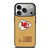 KANSAS CITY CHIEFS RUSTY LOGO iPhone 17 Pro Case Cover