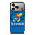 KANSAS JAYHAWKS BASKETBALL LOGO iPhone 17 Pro Case Cover