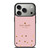KATE SPADE NEW YORK LOGO PINK GOLDEN POLKADOTS iPhone 17 Pro Case Cover