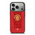 MANCHESTER UNITED FC LOGO ADIDAS iPhone 17 Pro Case Cover