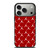 MICHAEL JORDAN SYMBOL RED PATTERN iPhone 17 Pro Case Cover