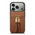 MICHAEL KORS MK LOGO BACKPACK BAG BROWN iPhone 17 Pro Case Cover
