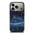 NAVY BLUE STAR FABRIC TEXTURE iPhone 17 Pro Case Cover