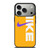 NIKE LOGO PURPLE YELLOW iPhone 17 Pro Case Cover