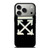 OFF WHITE TAPE LOGO iPhone 17 Pro Case Cover
