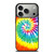 RAINBOW TIE DYE PATTERN iPhone 17 Pro Case Cover