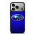 SUBARU BLUE METAL LOGO iPhone 17 Pro Case Cover