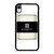 GIVENCHY PARIS GOLD LOGO iPhone XR Case Cover
