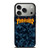 THRASHER SKATEBOARD CAMO BLUE iPhone 17 Pro Case Cover