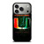 UM MIAMI HURRICANES NFL iPhone 17 Pro Case Cover