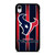 HOUSTON TEXANS STRIPE LOGO iPhone XR Case Cover