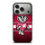 WISCONSIN BADGER FOOTBALL LOGO 2 iPhone 17 Pro Case Cover