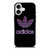 ADIDAS PURPLE NEON METAL iPhone 17 Case Cover