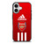 ARSENAL FC ADIDAS STRIPES iPhone 17 Case Cover