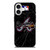 ATLANTA BRAVES BLACK MARBLE LOGO iPhone 17 Case Cover