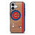 CHICAGO CUBS UBS MLB WOODEN LOGO iPhone 17 Case Cover