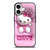CUTE PINK HELLO KITTY iPhone 17 Case Cover