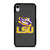 LSU TIGERS LEATHER LOGO iPhone XR Case Cover