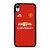 MANCHESTER UNITED 2020 HOME JERSEY iPhone XR Case Cover