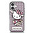 HELLO KITTY X COACH NEW YORK LOGO iPhone 17 Case Cover