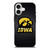 IOWA HAWKEYES METAL LOGO iPhone 17 Case Cover