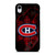 MONTREAL CANADIENS RED GLOW SYMBOL iPhone XR Case Cover