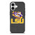 LSU TIGERS LEATHER LOGO iPhone 17 Case Cover