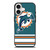 MIAMI DOLPHINS logo iPhone 17 Case Cover