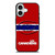 MONTREAL LES CANADIENS STRIPED LOGO iPhone 17 Case Cover