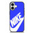 NIKE LOGO BLUE iPhone 17 Case Cover