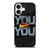 NIKE LOGO YOU VS YOU iPhone 17 Case Cover