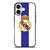 REAL MADRID FOOTBALL LOGO iPhone 17 Case Cover