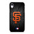 SAN FRANCISCO GIANTS METAL LOGO iPhone XR Case Cover