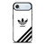ADIDAS LOGO WHITE CLASSIC STRIPES iPhone Air Case Cover